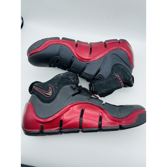 Nike Zoom LeBron 4 IV Black Varsity Crimson Red 314647-002 Mens size 9.5 main image 7